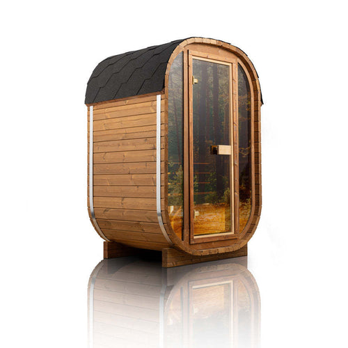 Auris One Luxury Outdoor Cedar Sauna — premium outdoor cedar sauna, product view 1