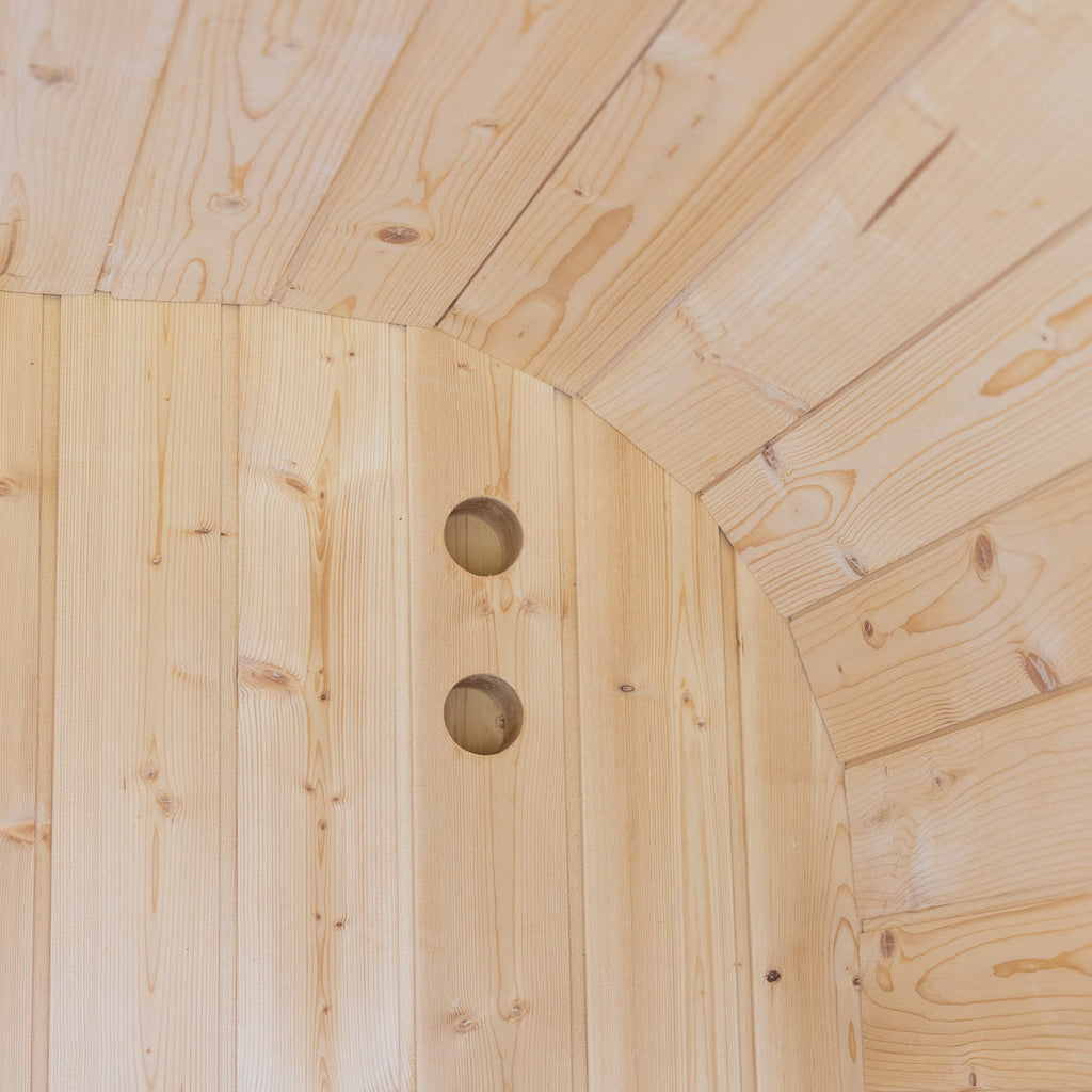 Auris One Luxury Outdoor Cedar Sauna — premium outdoor cedar sauna, product view 9