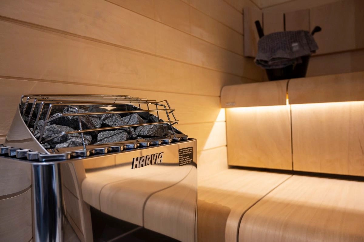Auris One Luxury Outdoor Cedar Sauna — premium outdoor cedar sauna, product view 12