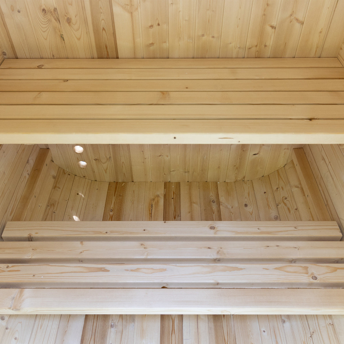 Auris One Luxury Outdoor Cedar Sauna — premium outdoor cedar sauna, product view 7