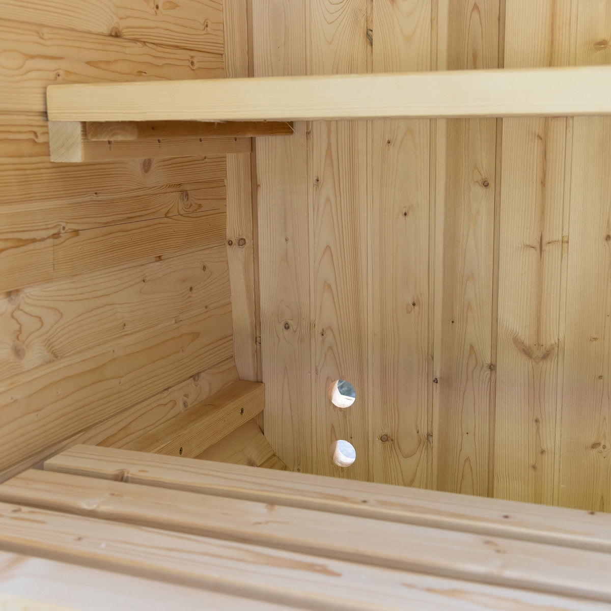 Auris One Luxury Outdoor Cedar Sauna — premium outdoor cedar sauna, product view 8