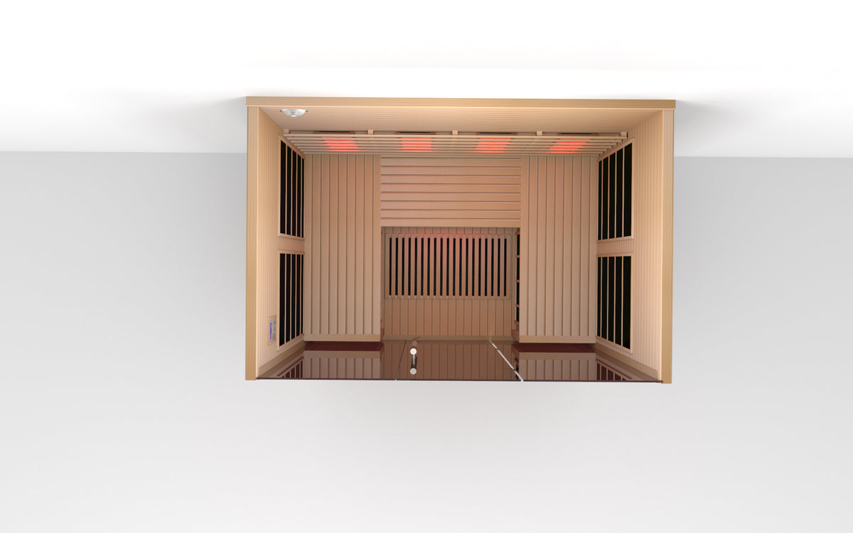 Lumin Infrared Sauna Three — premium infrared sauna, product view 9