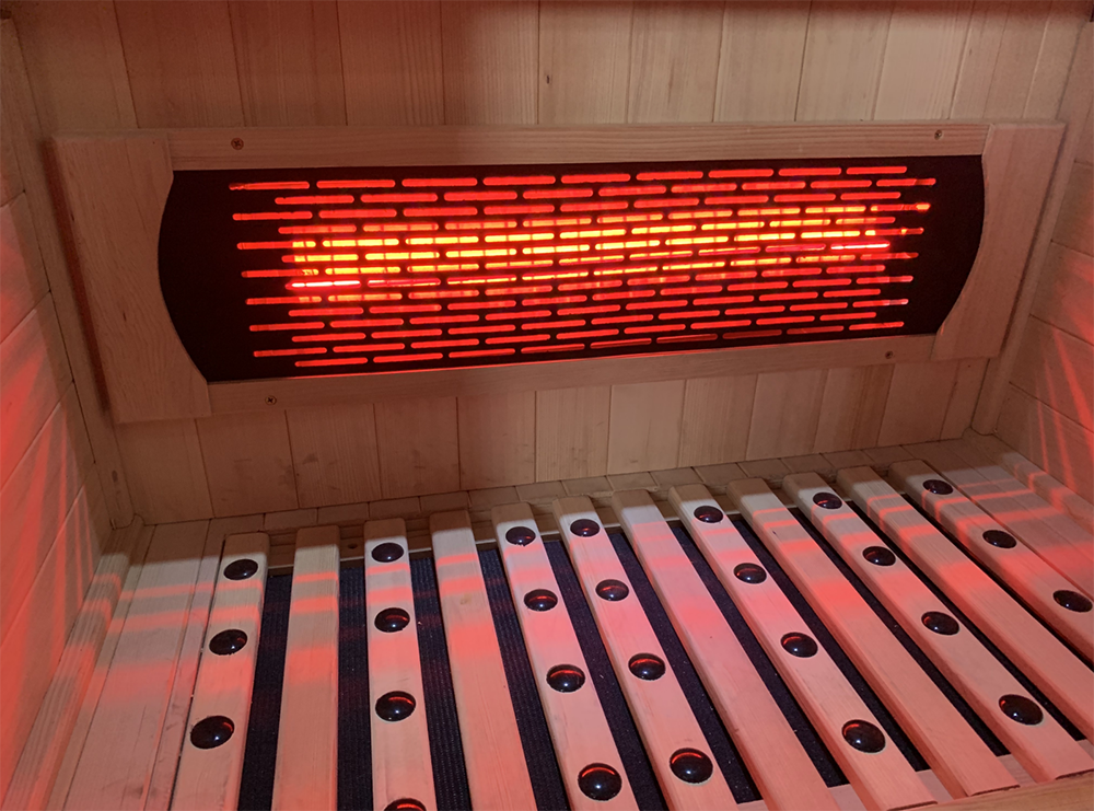 Lumin Infrared Sauna Three — premium infrared sauna, product view 10