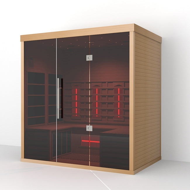 Lumin Infrared Sauna Three — premium infrared sauna, product view 2