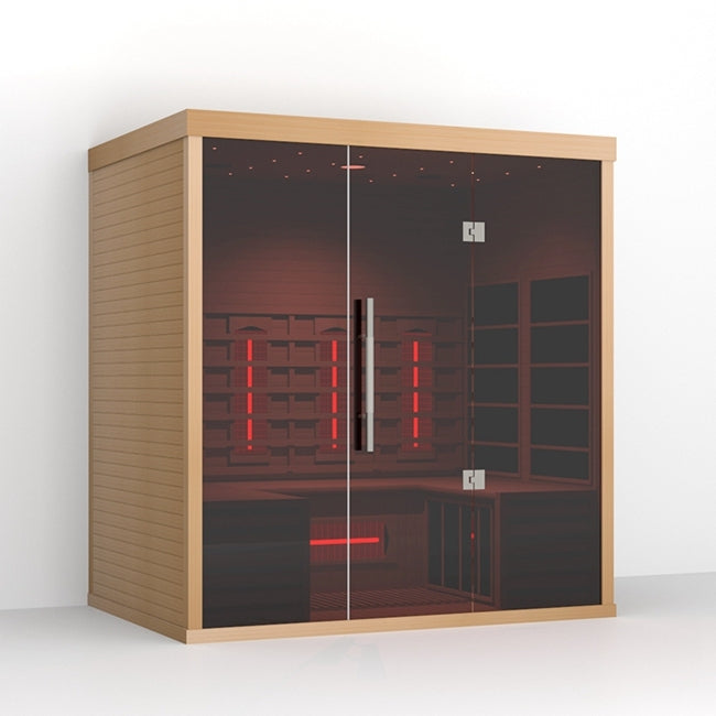 Lumin Infrared Sauna Three — premium infrared sauna, product view 3