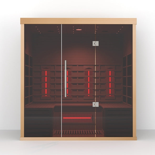 Lumin Infrared Sauna Three — premium infrared sauna, product view 4