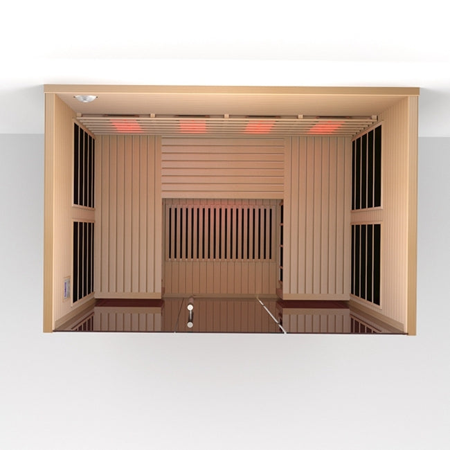 Lumin Infrared Sauna Three — premium infrared sauna, product view 5