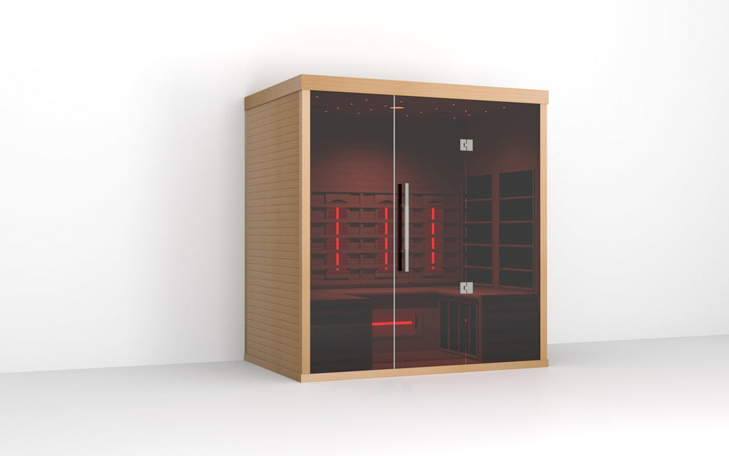 Lumin Infrared Sauna Three — premium infrared sauna, product view 7