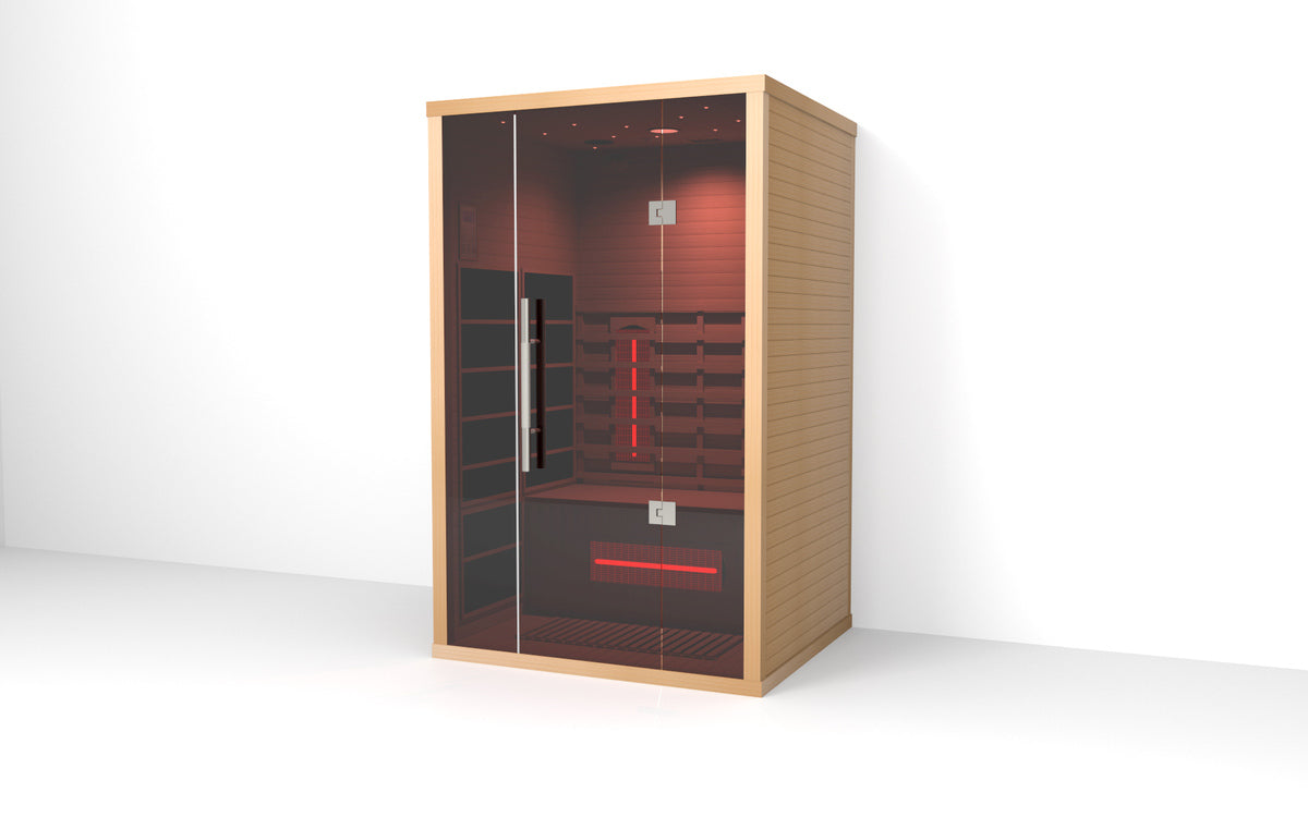 Lumin Infrared Sauna Two — premium infrared sauna, product view 2