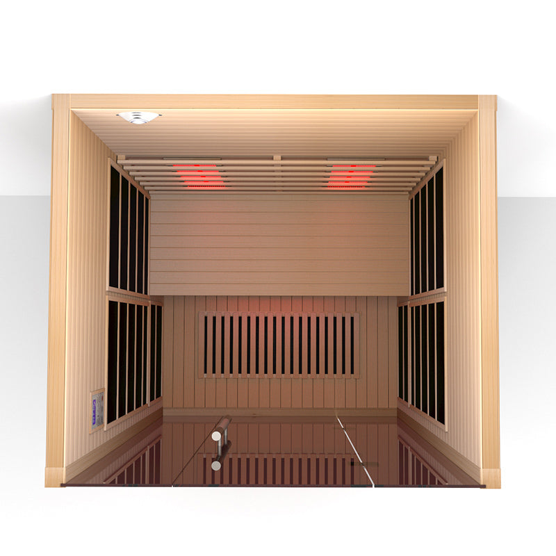 Lumin Infrared Sauna Two — premium infrared sauna, product view 3