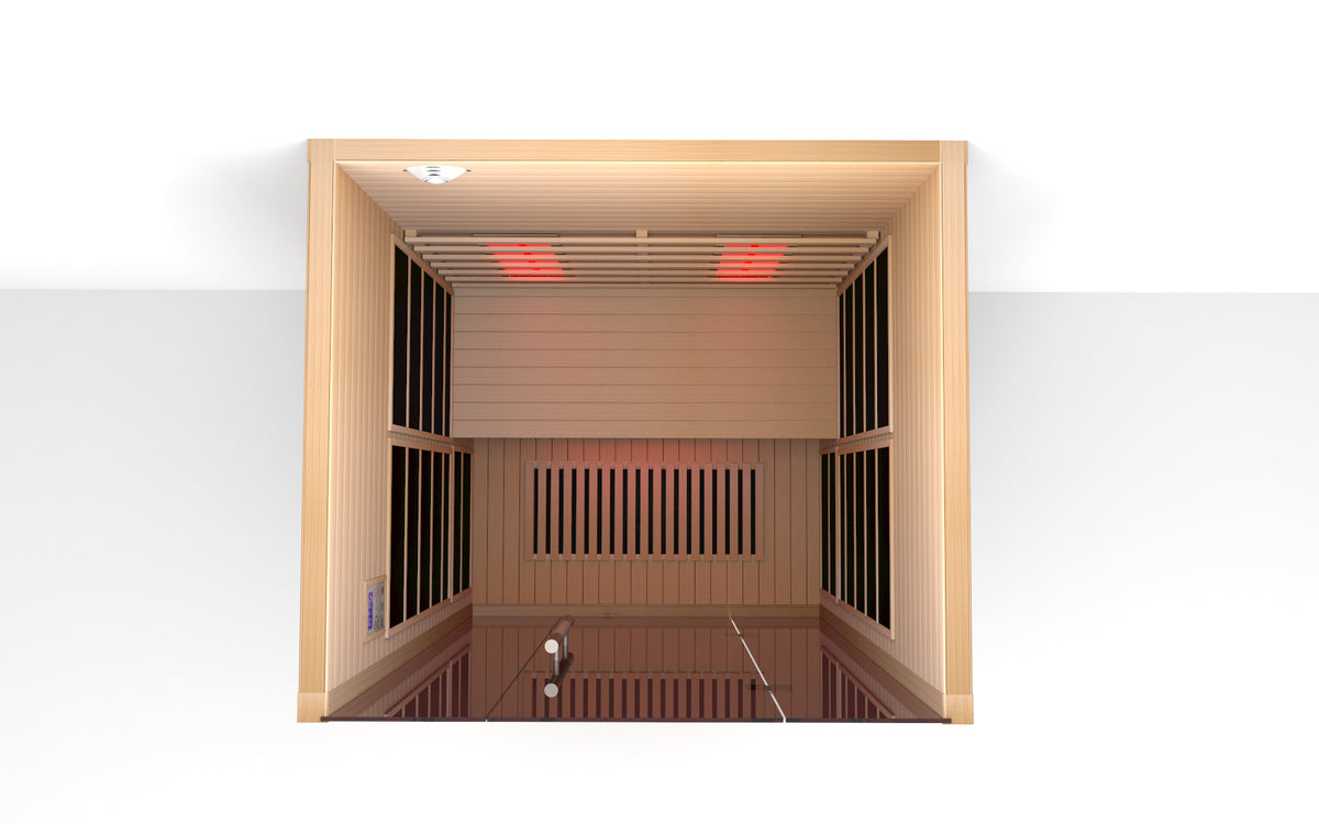 Lumin Infrared Sauna Two — premium infrared sauna, product view 8