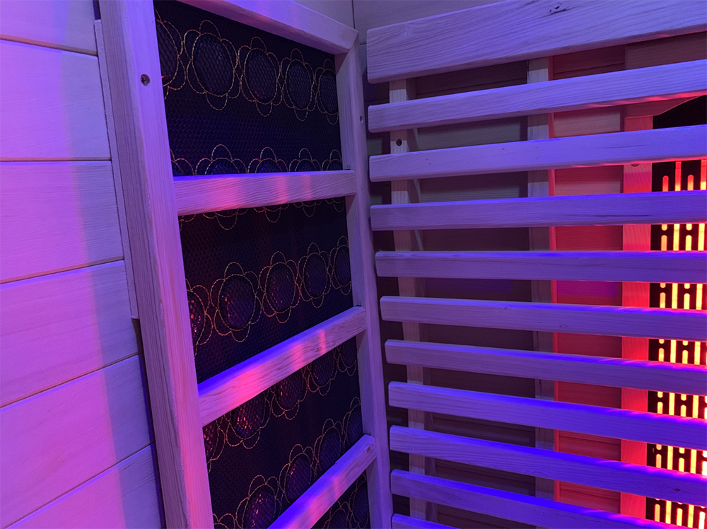 Lumin Infrared Sauna Two — premium infrared sauna, product view 9