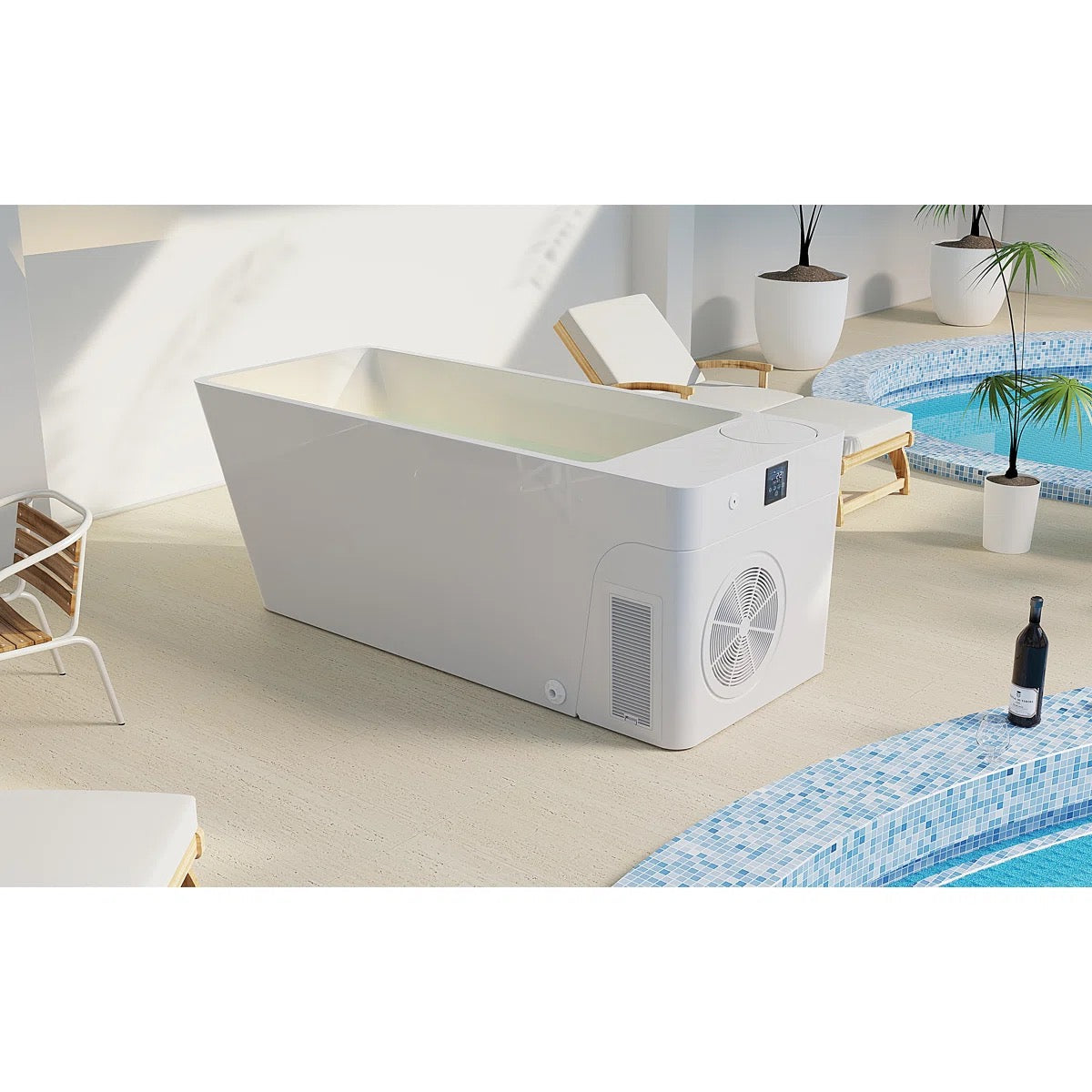 Orivon Frost Cold Plunge Tub — premium cold plunge tub ice bath, product view 3