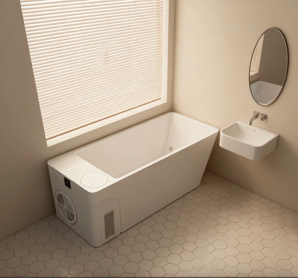 Orivon Frost Cold Plunge Tub — premium cold plunge tub ice bath, product view 4